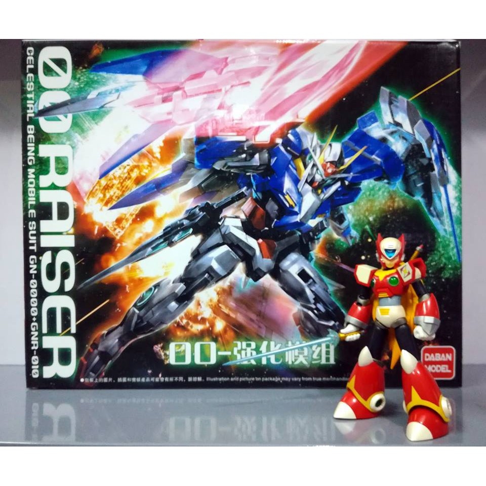 Mô hình lắp ráp MG 1/100 Gundam 00 7s / Raiser 00-Raiser 6604 6603 - Daban (kèm led)