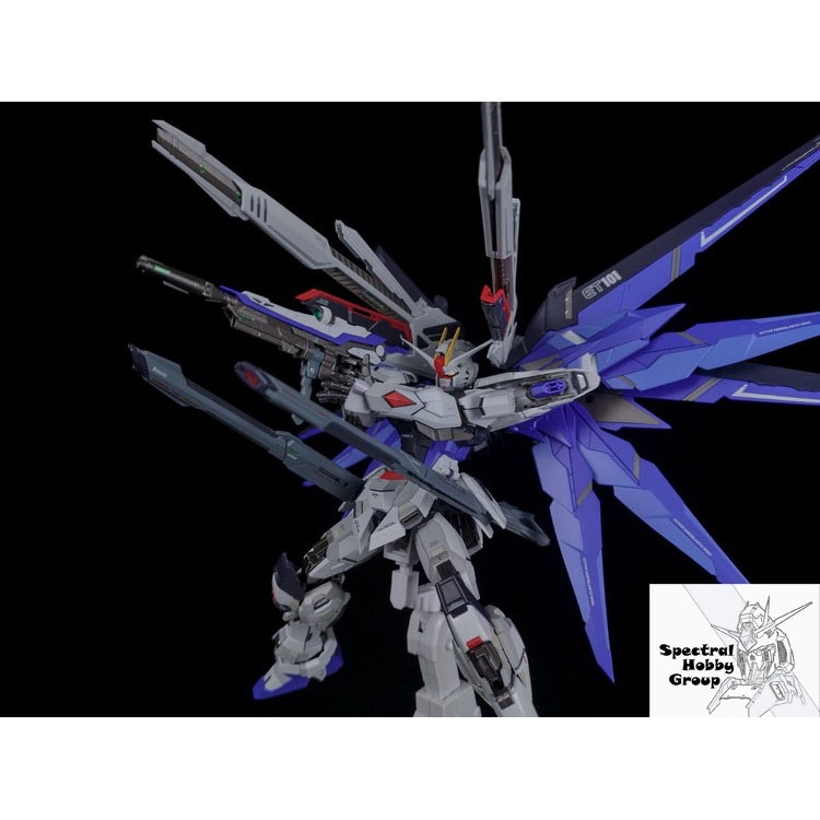 Mô hình MC MB 1/100 Metal Build Gundam Freedom 2.0 Infinite Dimension ver action figure