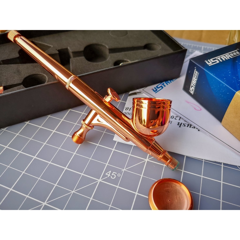Bút sơn mô hình Airbrush Ustar s120 0.2mm s130 0.3mm s150 0.5mm U-star
