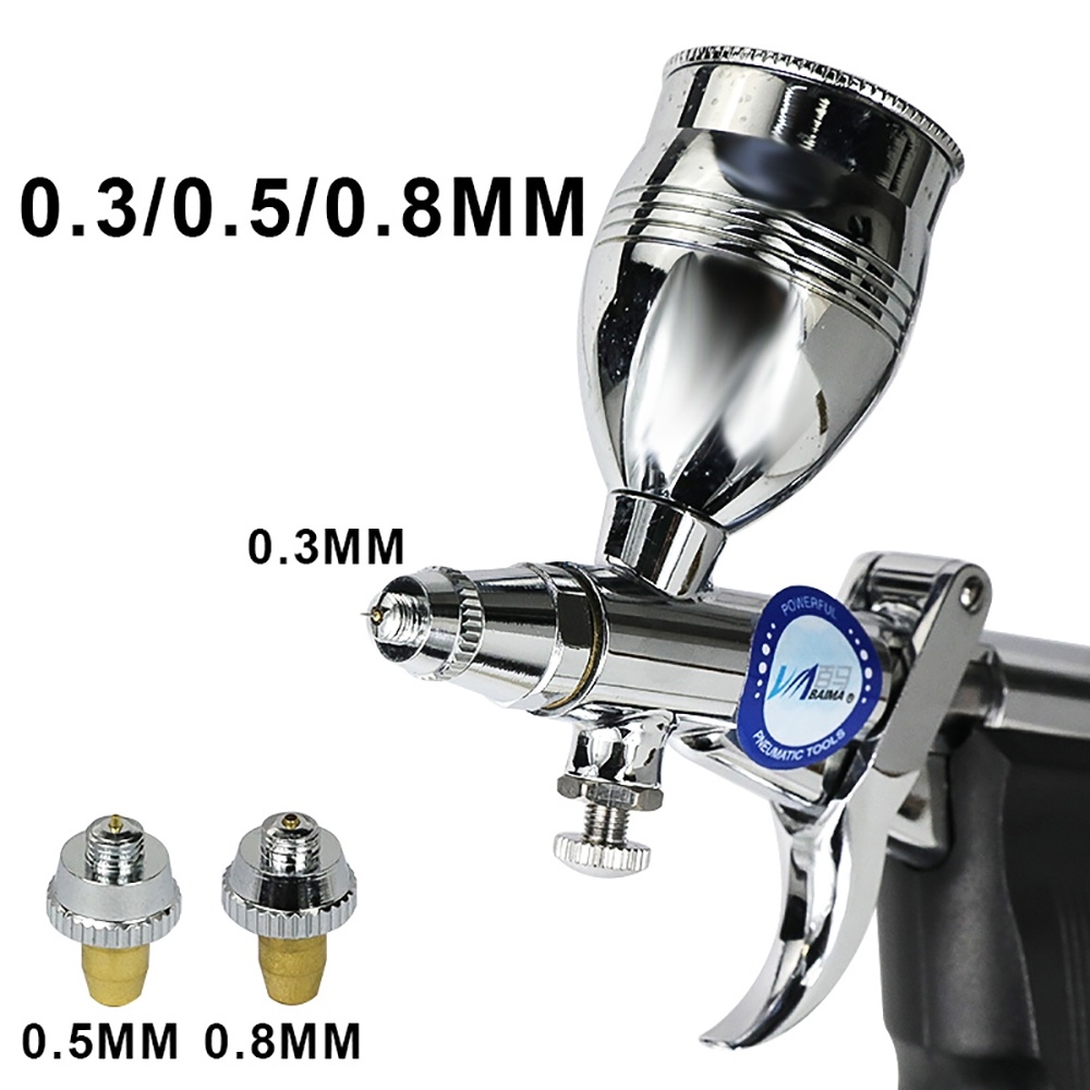 Bút sơn mô hình Professional Airbrush Kit 116 116A 116B 116P 0.3mm 2cc / 5cc / 13cc