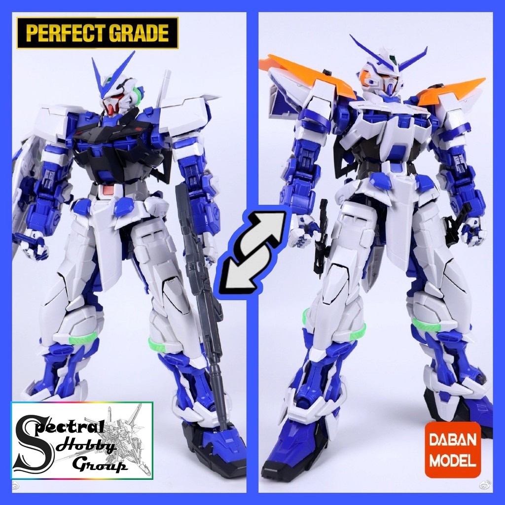 Mô hình lắp ráp PG 1/60 Astray Blue Frame Second Revise dual form Daban