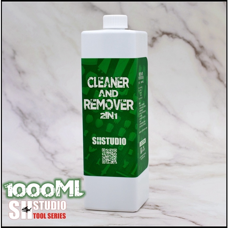 Dung dịch tẩy sơn và vệ sinh mô hình 2in1 Cleaner and remover PVC Resin GK ATM SH Studio