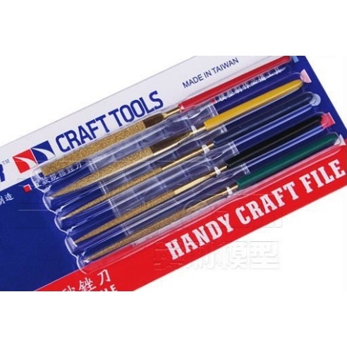 Bộ dũa 5 cây đánh mài nhám cho mô hình USTAR UA90650 9SEA Grinding Sanding Polisher