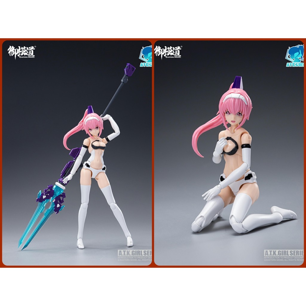 Mô hình lắp ráp ATKGIRL 06 Pretty Armor Thanh Long Ji Niang Suzaku Dragon PA Eastern Model (kèm partbox)