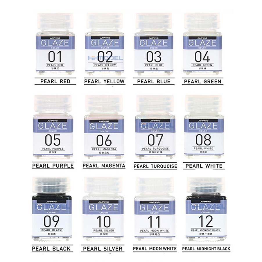 Sơn mô hình Pearl Glaze Color GC series lacuqer Jumpwind