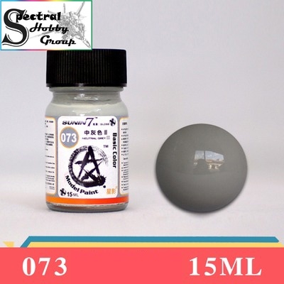 Sơn mô hình GAIA Color 061 - 075 trắng xám series White Blue Gray Sunin paint