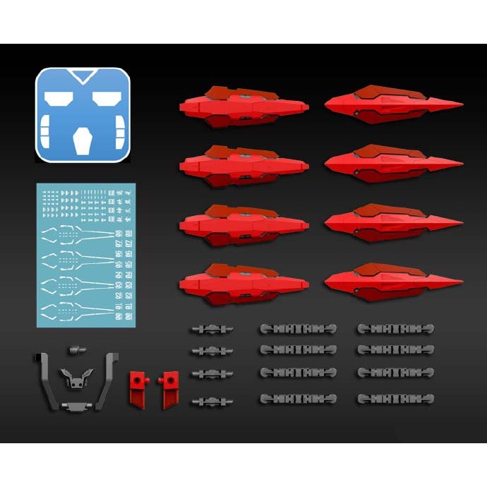 Phụ kiện mô hình SJL MG MB 1/100 PROTO GN HIGH MEGA LAUNCHER Heavy weapon set Shield