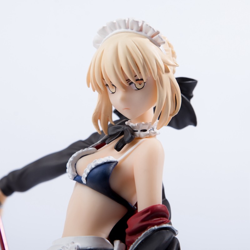 Mô hình tĩnh Figure FGO Rider Altria Saber Alter Pendragon 1/7 Summer Rider mode black maid Fate - Xinhao