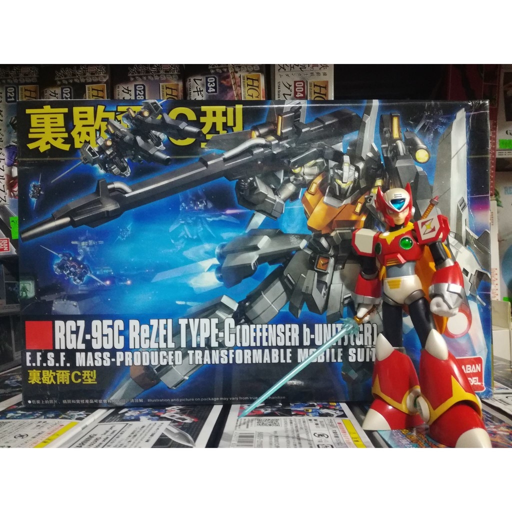 Mô hình lắp rápHG 1/144 Rezel gundam daban
