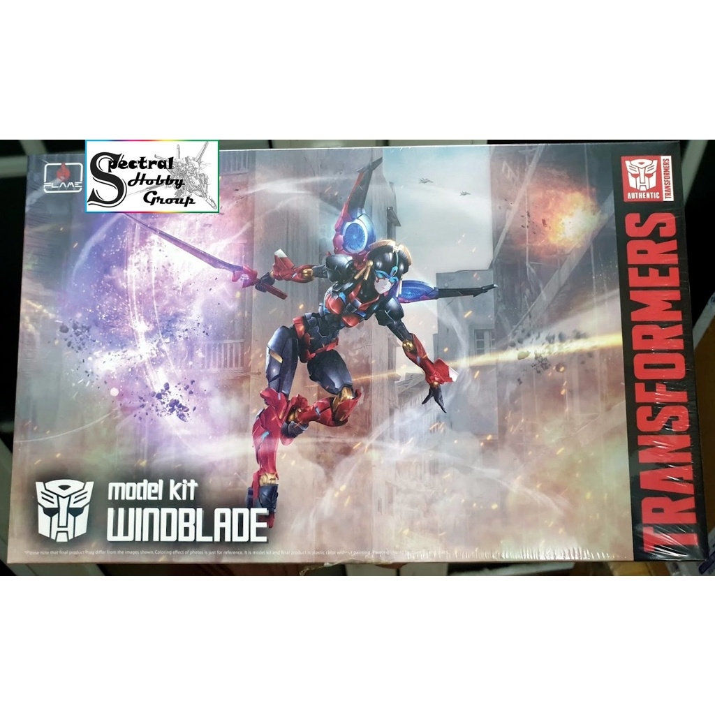 Mô hình lắp ráp Transformer Windblade 16cm Flame Toys Furai Model