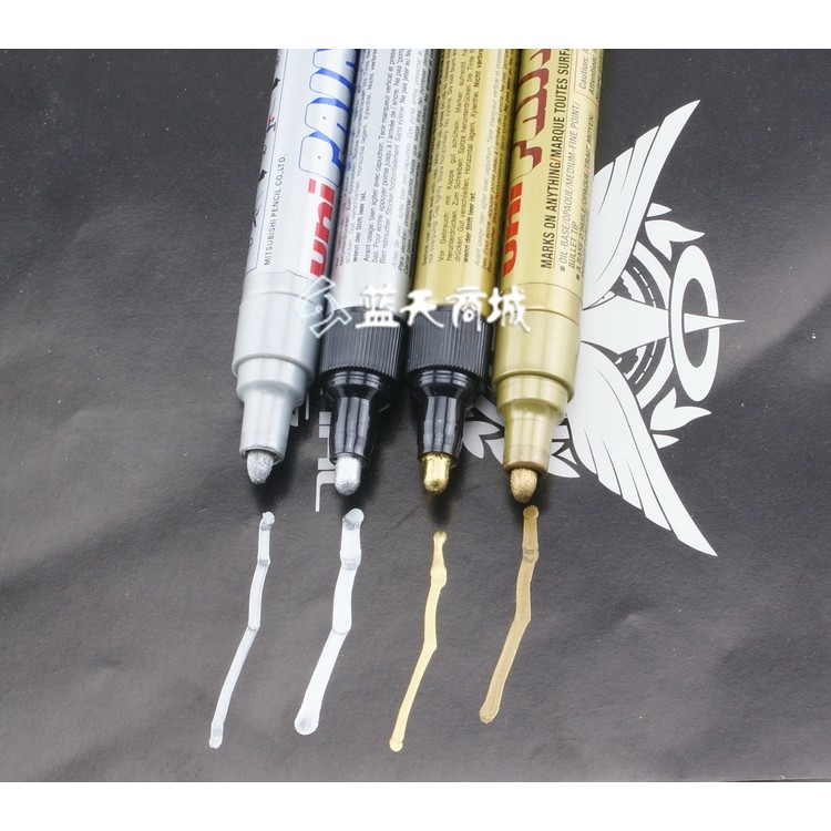 Bút sơn Pen Touch Sakura các màu Plate gold silver pentouch gundam marker color