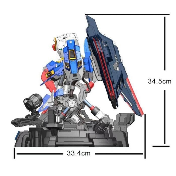Mô hình lắp ráp 1/35 Zeta gundam head bust full led metal part
