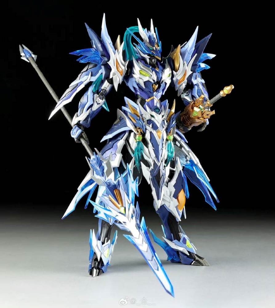 Mô hình lắp ráp MNP-XH05 Zhao Yun 1/100 Triệu Vân + Ngựa Motor Nuclear