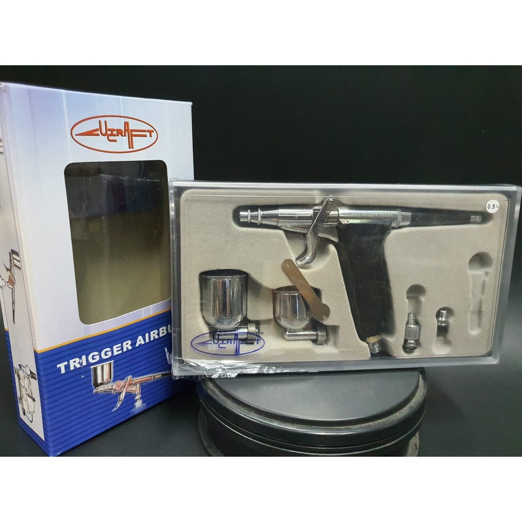 Bút súng sơn Airbrush LC300 LC301 0.3mm GP50 0.5mm LUTRA CRAFT CANADA