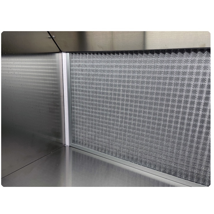 Hộp hút mùi khí cho sơn mô hình LA-03 Negative pressure spray paint box Metal liner BJD Lazy