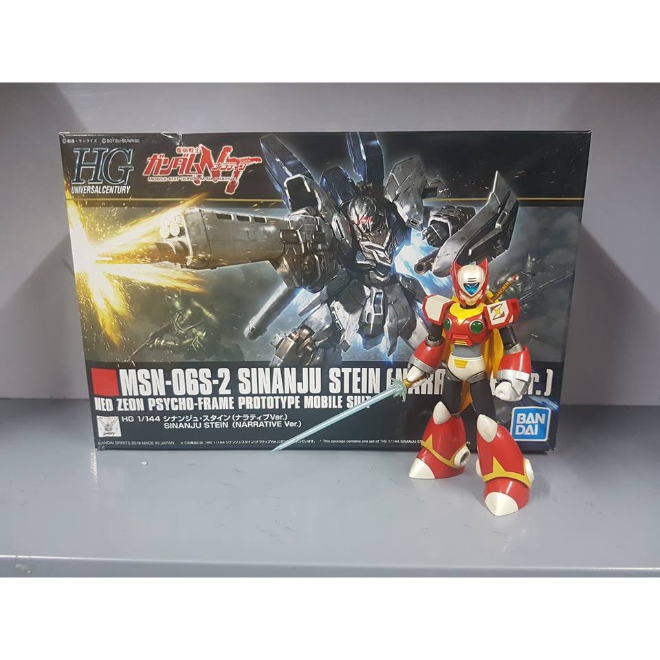 Mô hình lắp ráp HG 1/144 Sinanju Stein (Narrative Ver.) gundam BANDAI