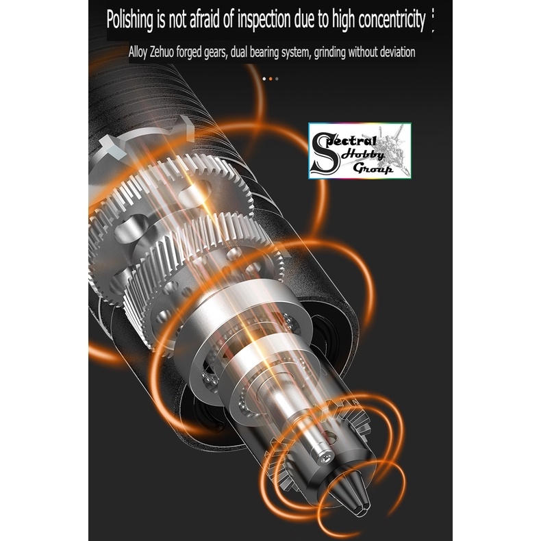 Dụng cụ KOMAX máy khoan mài cầm tay mini 12v / Rechargeable Electric mill small handheld polishing drill