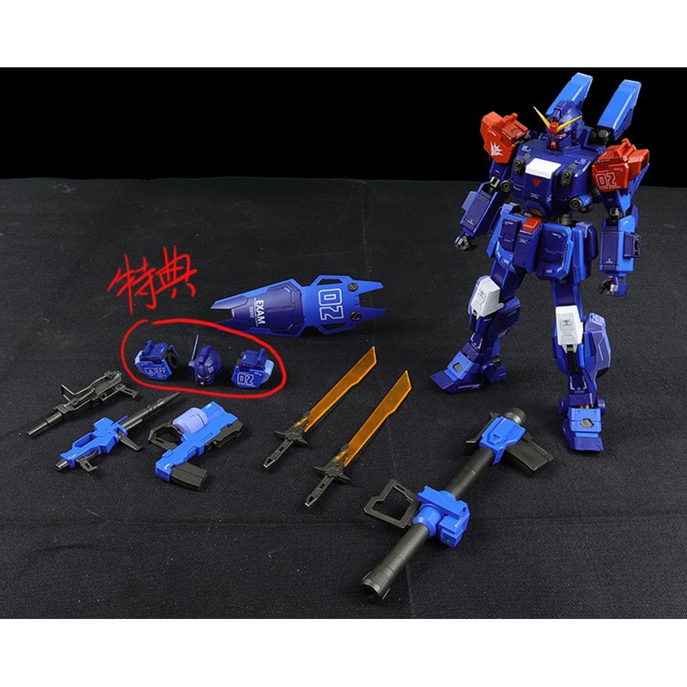 Mô hình Gunpla MB Metal Build Figure 1/100 Gundam Blue Destiny 01 02