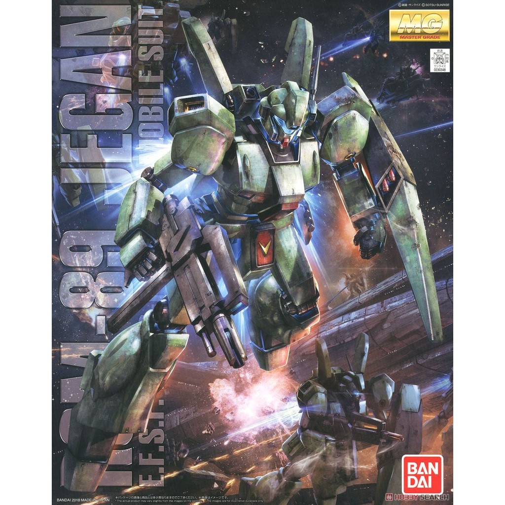 Mô hình lắp ráp MG 1/100 RGM 89 Jegan gundam bandai