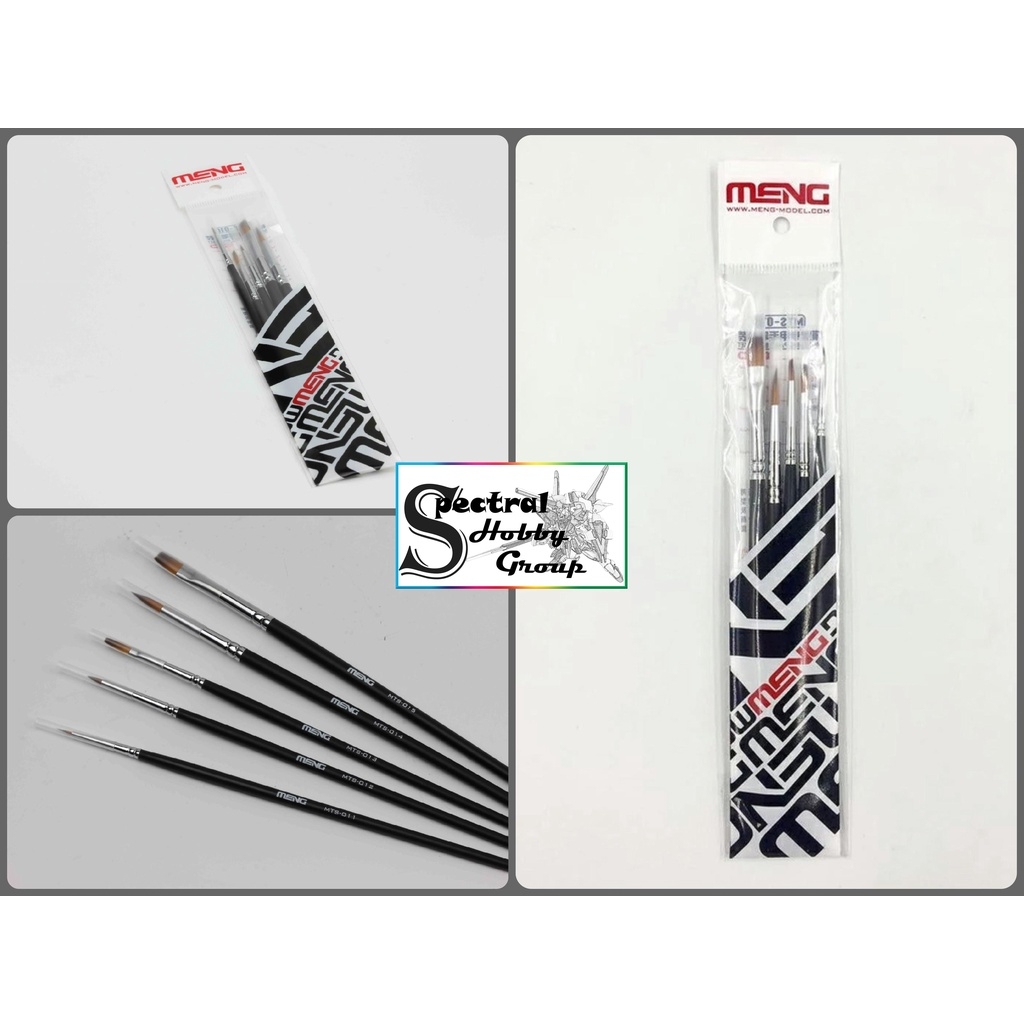 Dụng cụ bộ bút cọ vẽ to mô hình MTS010 MENG pen drawbrush