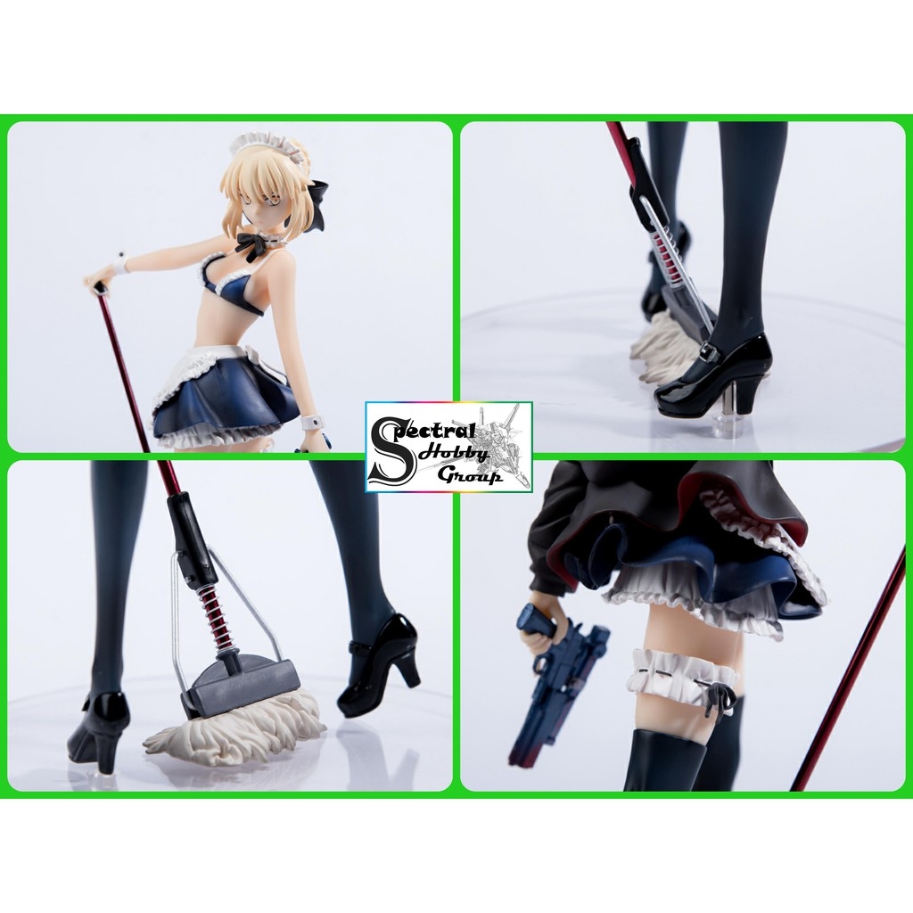 Mô hình tĩnh Figure FGO Rider Altria Saber Alter Pendragon 1/7 Summer Rider mode black maid Fate - Xinhao