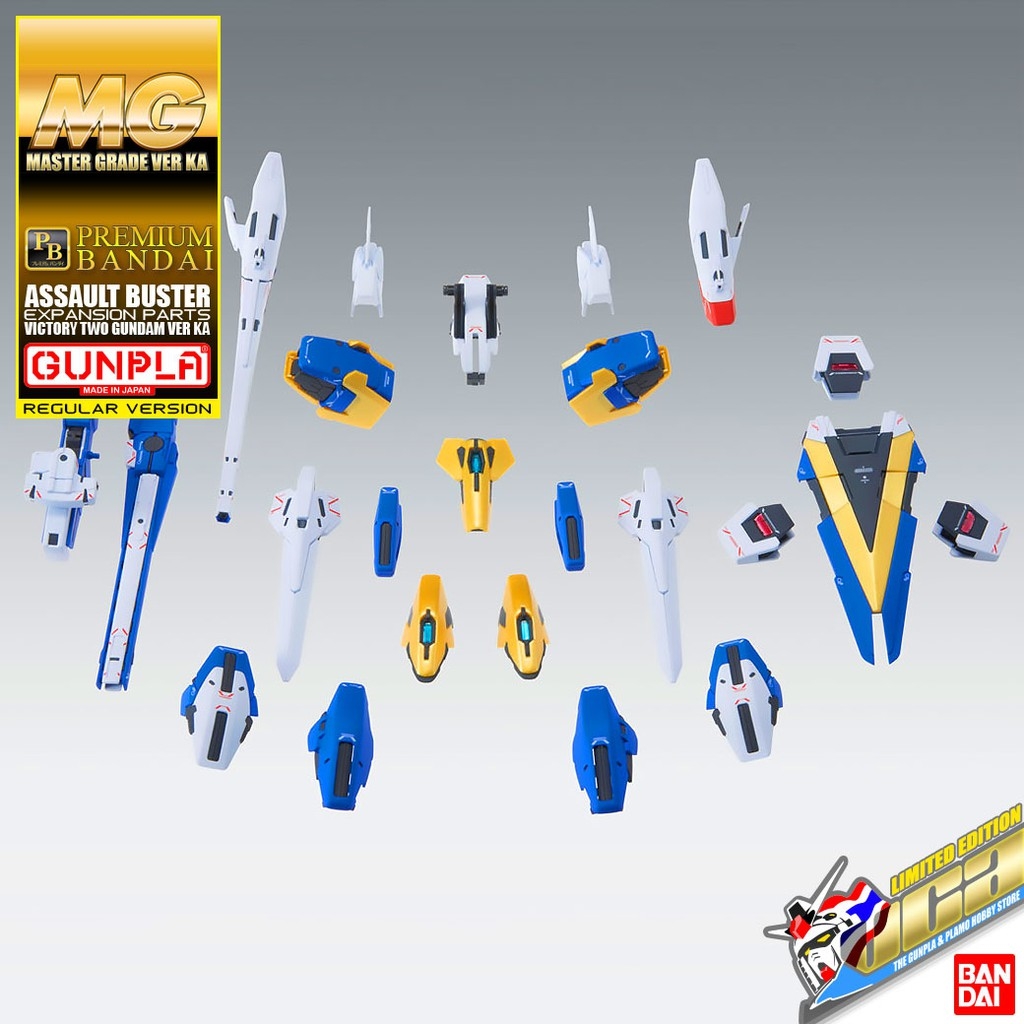 Phụ kiện MG 1/100 Assault Buster Expansion Parts for Victory V2 Gundam Ver. Ka - pack AB bandai
