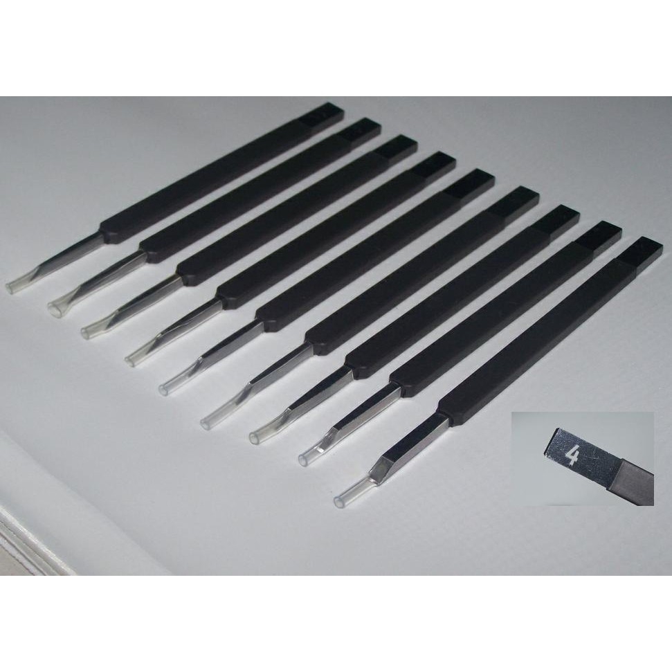 Dụng cụ kĩ thuật khắc mỹ thuật Chisel Blade kẻ tạo line 0.15 - 3.0mm CNDRAGON