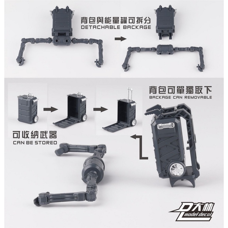 Phụ kiện lắp ráp mô hình HG RG 1/144 Weapon Green Cannon cho gundam - pretty girl armor PA các loại