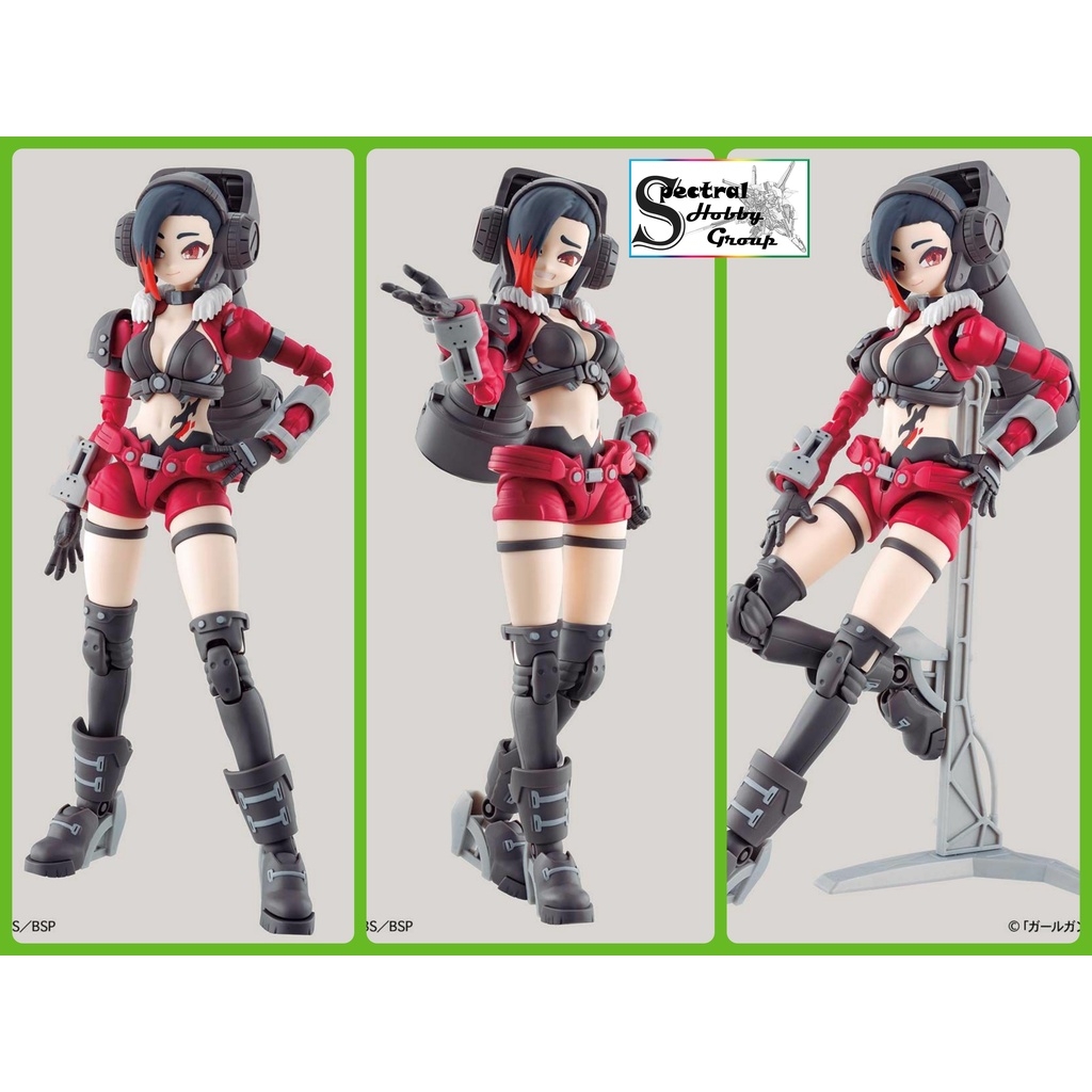 Mô hình lắp ráp Girl Gun Lady Delta Tango Lady Commander Daisy Attack girl gun - GGL Bandai
