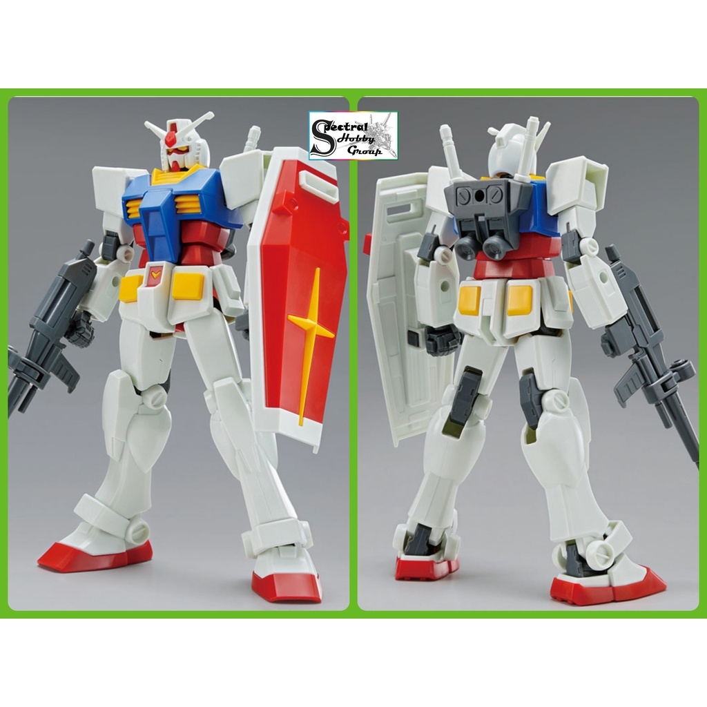 Mô hình lắp ráp EG 1/144 RX-78-2 GUNAM RX78 Full Weapon Set Entry Grade Bandai