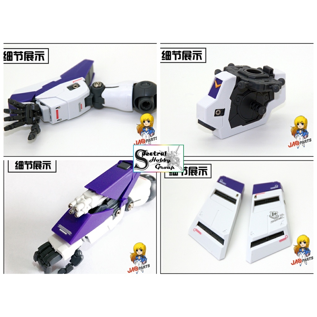 Bộ phụ kiện độ metal part set custom cho MG Hi Nu Hi-V gundam