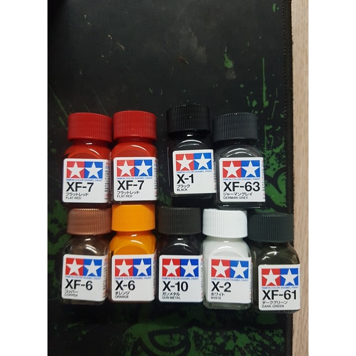 Bộ sản phẩm dụng cụ sơn mô hình (link inbox trước khi mua)