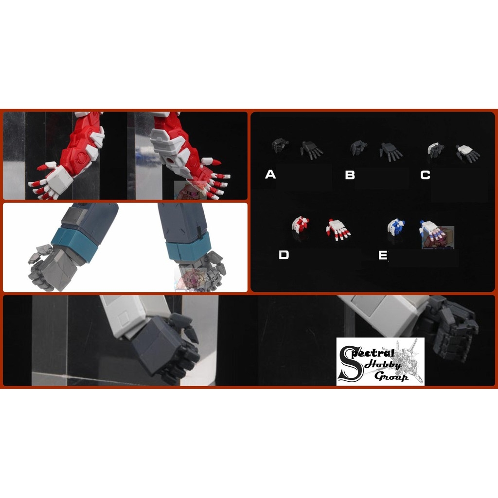 Phụ kiện lắp ráp đôi tay động 1/100 HAND SET cho các loại gundam MG dalin model