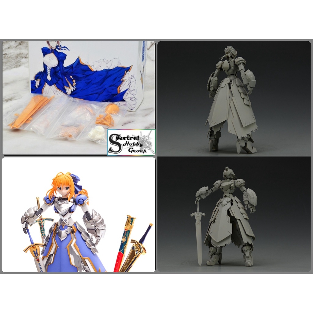 Mô hình nhựa Figure resin MG 1/100 SABER ROBOT special edition (sp cần được sơn)