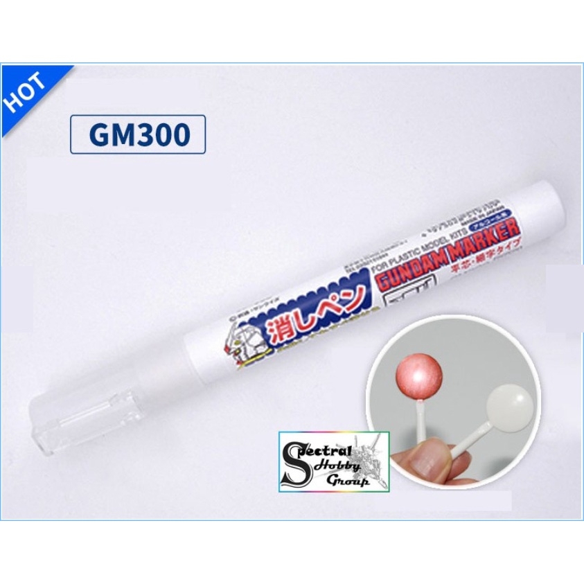 Bút sơn Mr.Hobby gundam marker GM300 tẩy xóa sơn remover panel line paint color