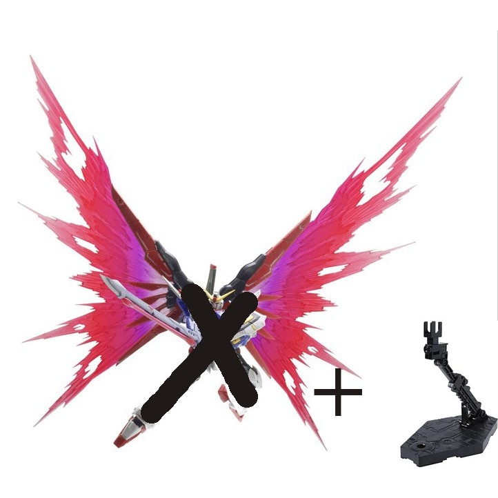 Phụ kiện Mô hình Effect Wing cho MG RG Destiny ver MB + HG/RG base 1/144 (sp không kèm gundam)