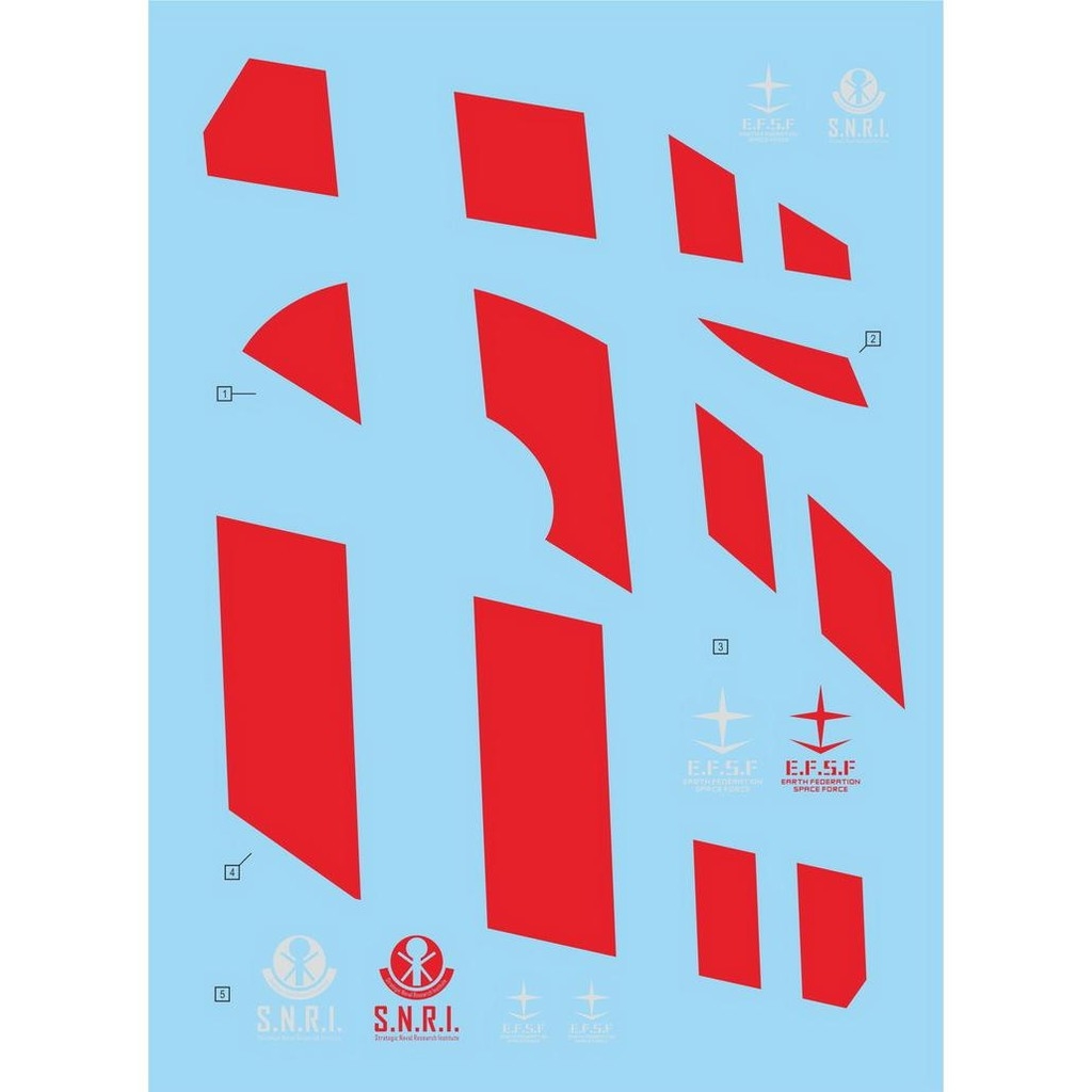 Decal nước dán mô hình F91 8821 Vigna ghina MG HG các loại water sticker