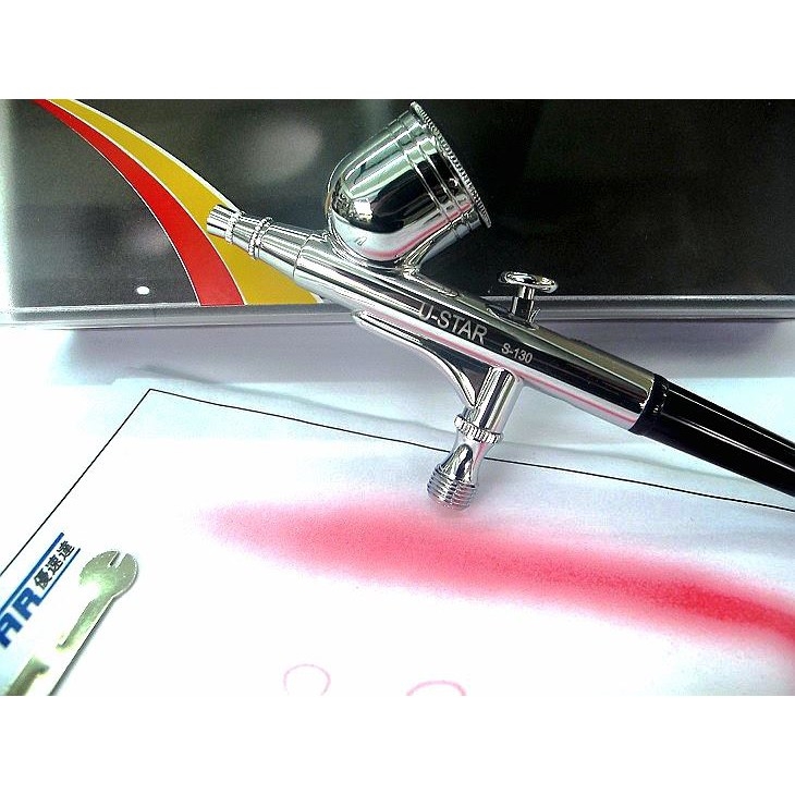 Bút sơn mô hình Airbrush Ustar s120 0.2mm s130 0.3mm s150 0.5mm U-star