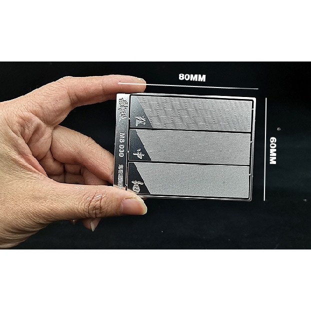 Nhám dũa mài mịn MS030 Transparent Clear Parts Nozzle Grind Chopping File Coarse Fine polishing