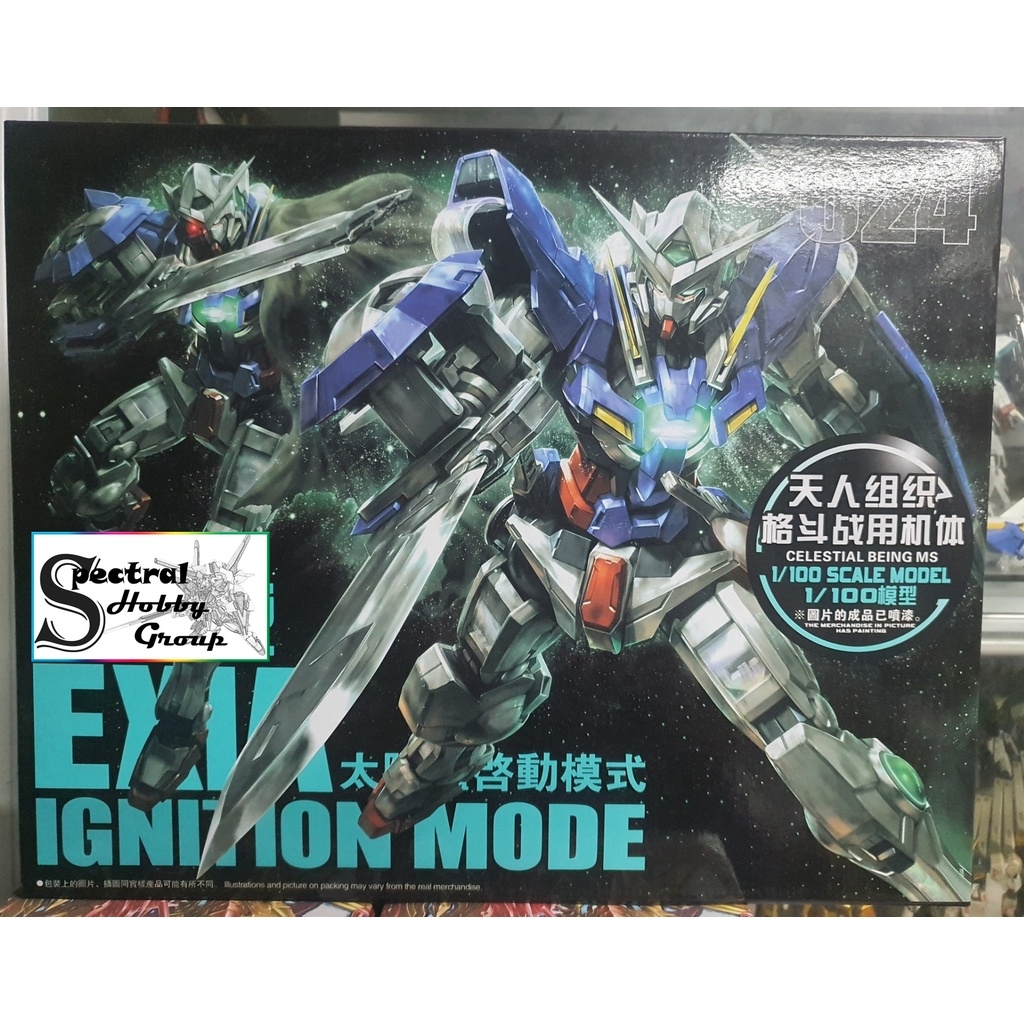 Mô hình lắp ráp MG 1/100 GN001 Exia Ignition + Repair Mode gundam daban