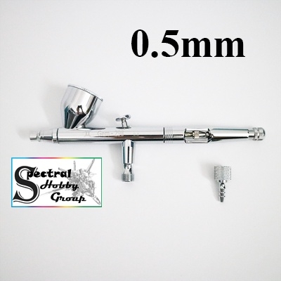 Bút sơn mô hình Gemini airbrush GEM298 Gen II 0.3mm 0.5mm double action