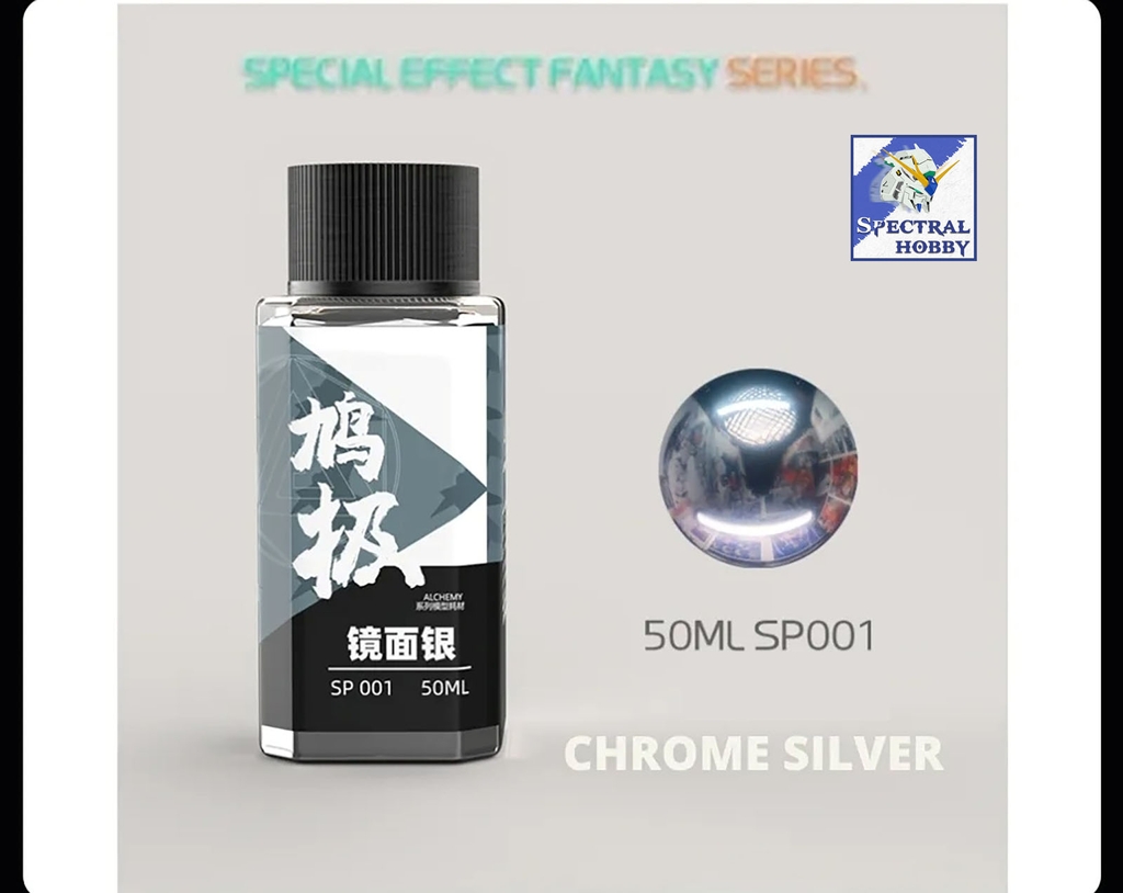 Sơn mô hình Alchemy Paint Fantasy Chrome Silver Prestige Gold - pha sẵn