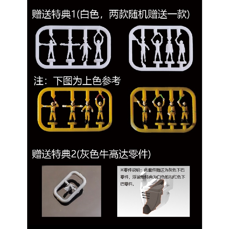 Phụ kiện mô hình lắp ráp FLS Action base Hangar Float Funnel HWS cho HG RG gundam các loại / Nu