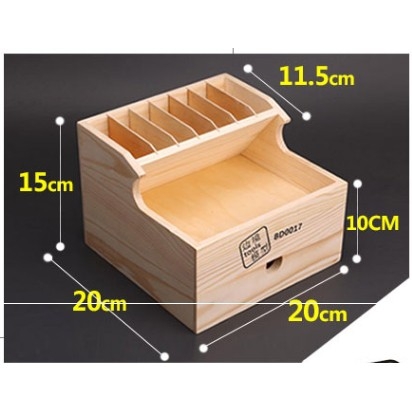 Hộp gỗ đựng dụng cụ mô hình tool hobby tray shelf