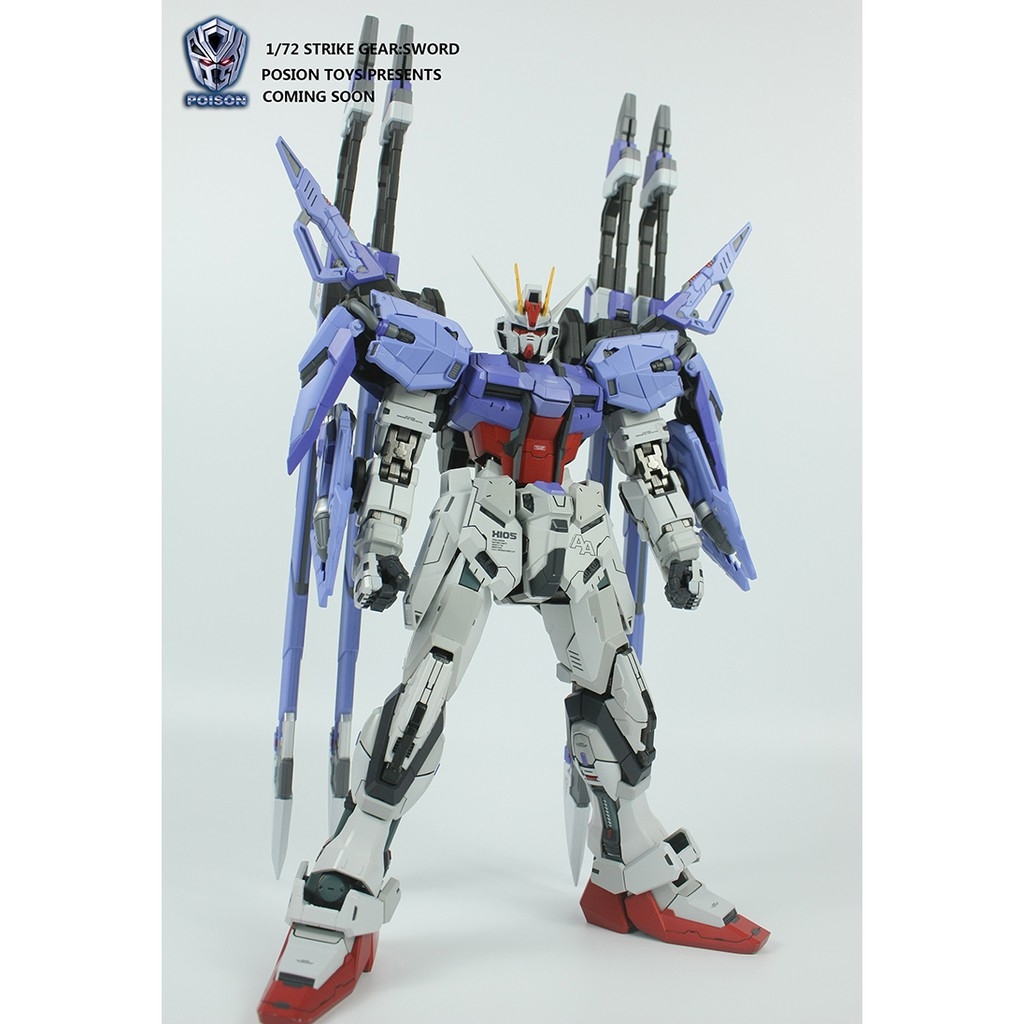 Mô hình MB Sword/Launcher pack cho Strike 1/72 Poisontoys Moshow (không kèm gundam)