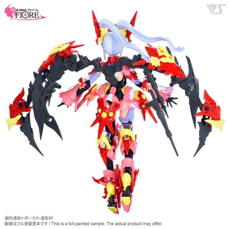 Mô hình nhựa lắp ráp Figure VLOCKer's FIORE LILY Vlocker pretty girl