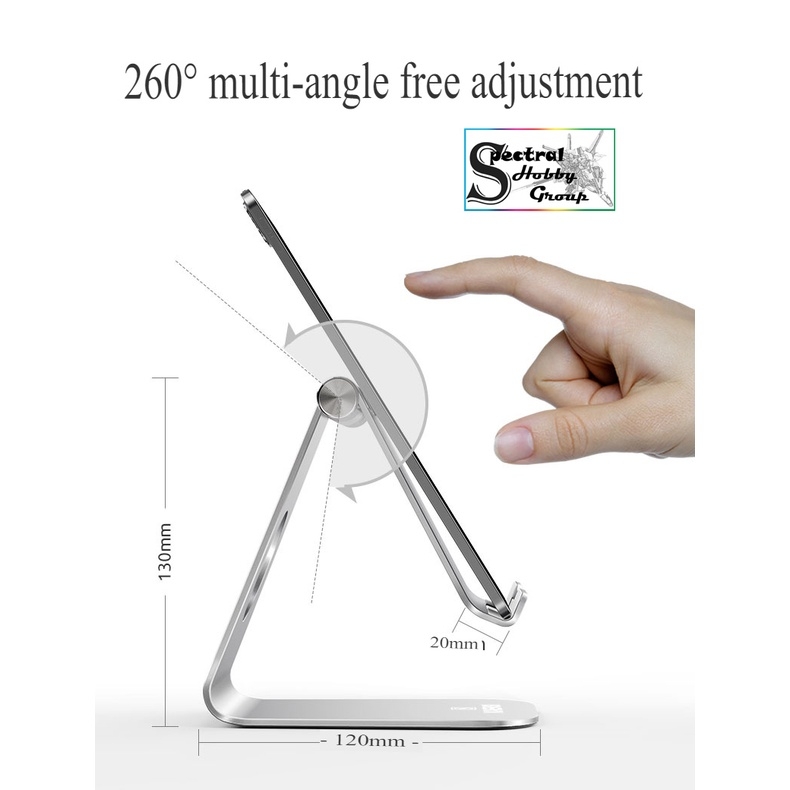 Giá Đỡ Điện Thoại Máy Tính Bảng Kim Loại Nguyên Khối S1 cực chất chắc chắn - KAERSI - Cell phone stand adjustable