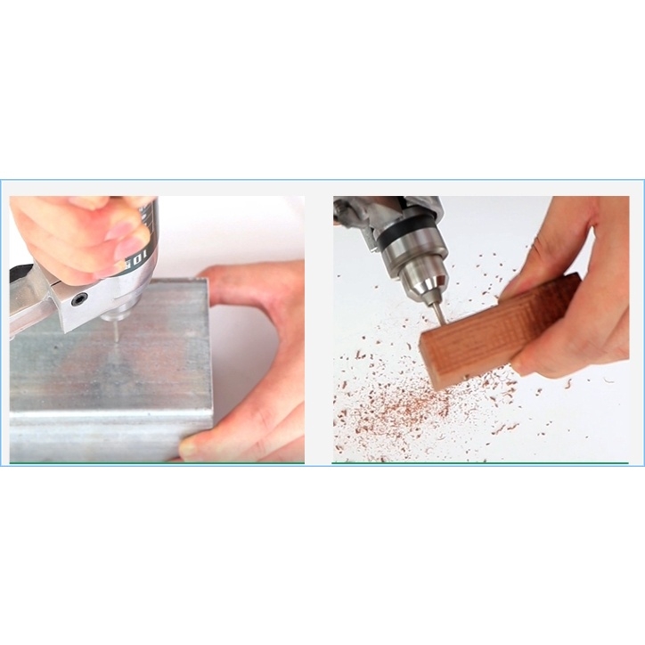 Máy khoan mài dây đai cầm tay mini đa năng mini handheld electric belt polishing grinding drill Longxiang