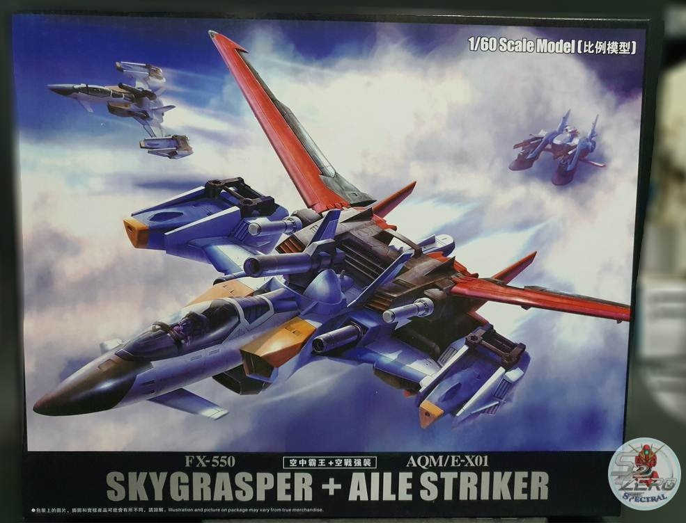 Mô hình lắp ráp PG 1/60 Sky Grasper + Aile Striker Daban