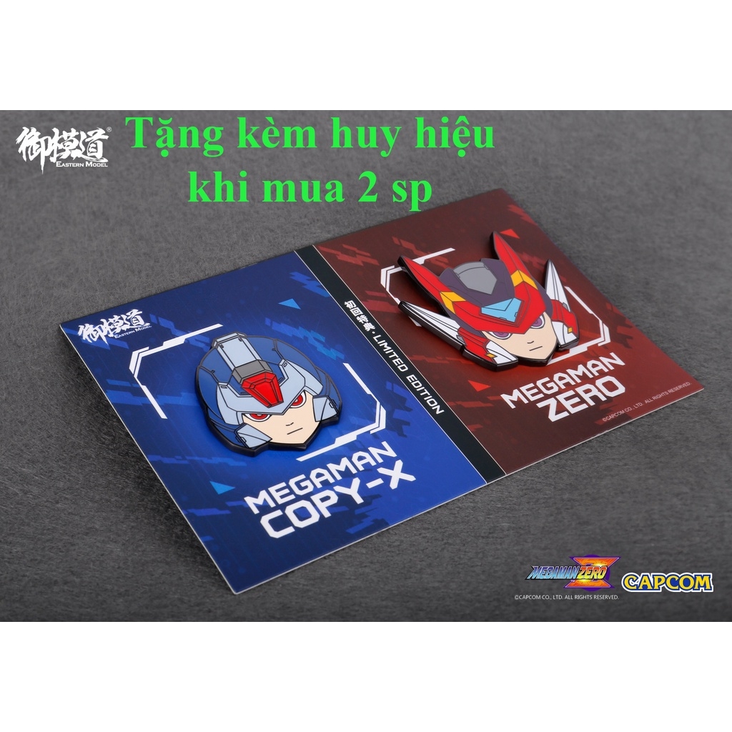 Mô hình nhựa lắp ghép Figure CAPCOM Rockman Megaman ZERO X copy - EASTERN MODEL